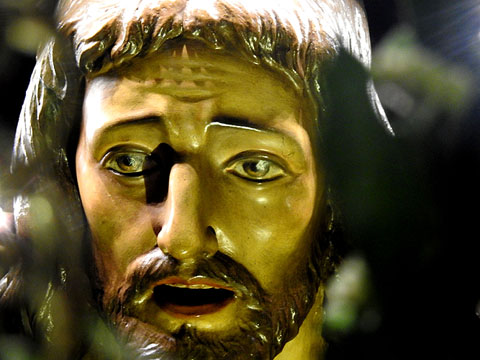 Detall del Pas de l'oració de Jesús a l'hort de Getsemaní