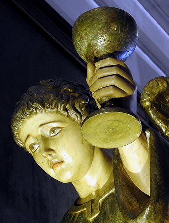 Detall del Pas de l'oració de Jesús a l'hort de Getsemaní