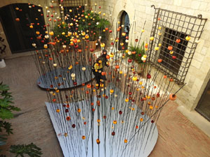 Temps de Flors 2024. Caixaf&ograve;rum Girona - Fontana d'Or