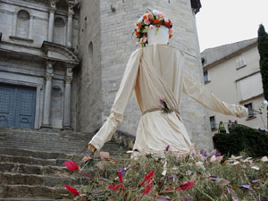 Temps de Flors 2024. Bas&iacute;lica de Sant Feliu