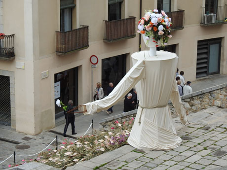 Temps de Flors 2024. Bas&iacute;lica de Sant Feliu