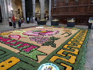 La Diada de Corpus 2025. Les catifes