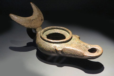 Ll&agrave;ntia. Bronze. &Egrave;poca romana, segles I-II dC. Domeny, Sant Gregori