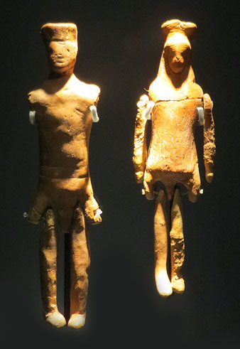 Nines. Terracota. Edat del ferro, colonitzacions segles VI-IV aC. Emp&uacute;ries (L'Escala)