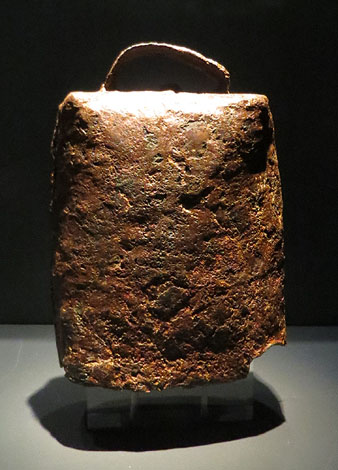 Esquella. Ferro. &Egrave;poca romana, segles II-III dC. Puig Rodon, Cor&ccedil;&agrave;