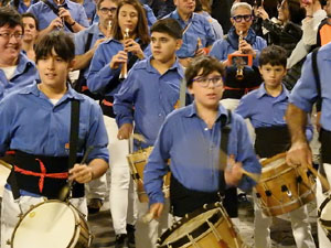 Fires de Sant Narc&iacute;s 2024. Pilar a les escales de la Catedral