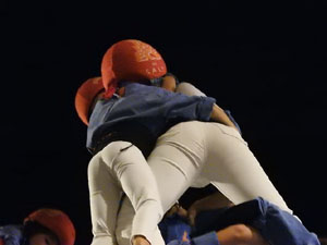 Fires de Sant Narc&iacute;s 2024. Pilar a les escales de la Catedral