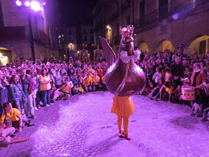 Fires de Sant Narcís 2024. Ball de l'Àliga, capgrossos i gegants