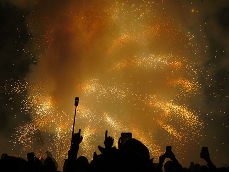 Fires de Sant Narcís 2025. Correfoc amb els Diables de l'Onyar