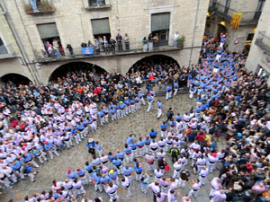 Fires de Sant Narc&iacute;s 2025. Diada castellera amb Marrecs de salt, Minyons de Terrassa i Capgrossos de Matar&oacute;