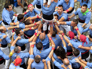 Fires de Sant Narc&iacute;s 2025. Diada castellera amb Marrecs de salt, Minyons de Terrassa i Capgrossos de Matar&oacute;