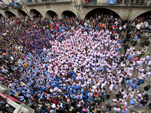 Fires de Sant Narc&iacute;s 2025. Diada castellera amb Marrecs de salt, Minyons de Terrassa i Capgrossos de Matar&oacute;