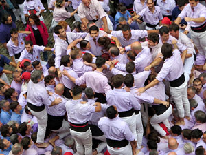 Fires de Sant Narc&iacute;s 2025. Diada castellera amb Marrecs de salt, Minyons de Terrassa i Capgrossos de Matar&oacute;