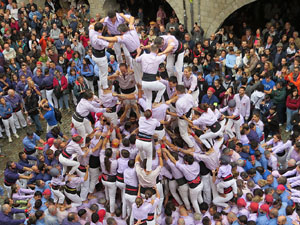 Fires de Sant Narc&iacute;s 2025. Diada castellera amb Marrecs de salt, Minyons de Terrassa i Capgrossos de Matar&oacute;