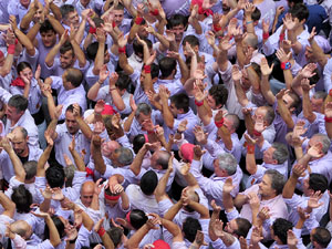 Fires de Sant Narc&iacute;s 2025. Diada castellera amb Marrecs de salt, Minyons de Terrassa i Capgrossos de Matar&oacute;