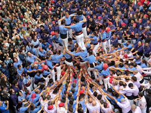 Fires de Sant Narc&iacute;s 2025. Diada castellera amb Marrecs de salt, Minyons de Terrassa i Capgrossos de Matar&oacute;