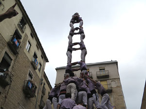 Fires de Sant Narc&iacute;s 2025. Diada castellera amb Marrecs de salt, Minyons de Terrassa i Capgrossos de Matar&oacute;