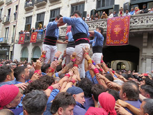 Fires de Sant Narc&iacute;s 2025. Diada castellera amb Marrecs de salt, Minyons de Terrassa i Capgrossos de Matar&oacute;