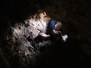 La mina d'aigua del Calvari - interior