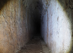 La mina d'aigua del Calvari - interior