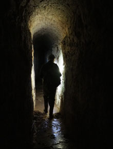 La mina d'aigua del Calvari - interior