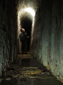 La mina d'aigua del Calvari - interior
