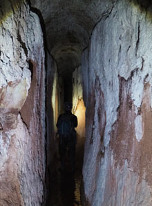 La mina d'aigua del Calvari - interior
