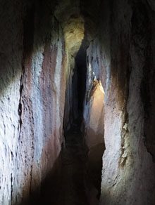 La mina d'aigua del Calvari - interior