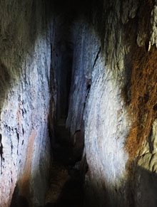 La mina d'aigua del Calvari - interior