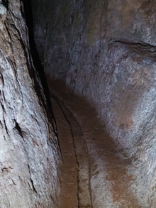 La mina d'aigua del Calvari - interior