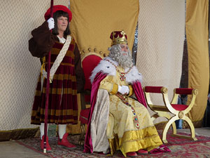 Reis 2025. El campament reial al camp de Mart al parc de la Devesa