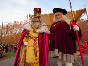 Reis 2025. El campament reial al camp de Mart al parc de la Devesa