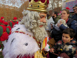 Reis 2025. El campament reial al camp de Mart al parc de la Devesa