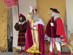 Reis 2025. El campament reial al camp de Mart al parc de la Devesa