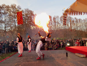 Reis 2025. El campament reial al camp de Mart al parc de la Devesa
