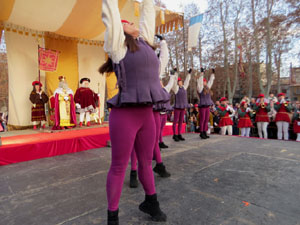 Reis 2025. El campament reial al camp de Mart al parc de la Devesa