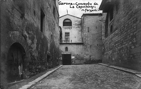 El convent de les Caputxines. Ca. 1920