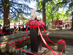 Temps de Flors 2025. Passeig Arqueol&ograve;gic. Font
