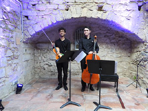 Festival Notes al parc 2022. Jaume Ferrer i Miquel Mu&ntilde;iz