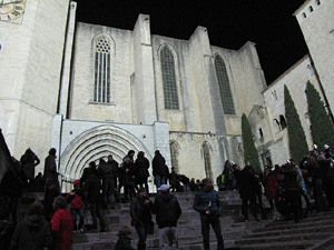 Les campanades de cap d'any a la Catedral 