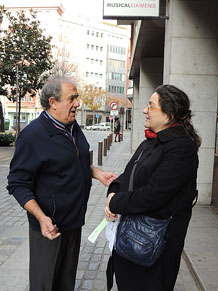 Cercavila pel barri del Mercadal amb gegants, capgrossos i bastoners