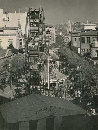 Fires de Sant Narcís a la Gran Via Jaume I