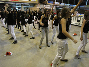 Inauguraci&oacute; de la pista de gel a Fira de Girona