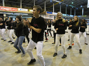 Inauguraci&oacute; de la pista de gel a Fira de Girona
