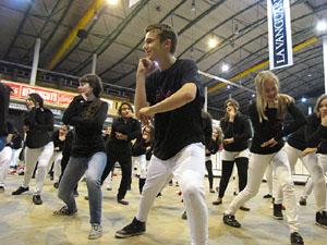 Inauguraci&oacute; de la pista de gel a Fira de Girona
