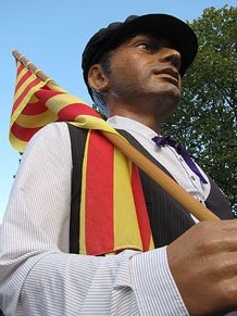 Trobada de gegants: la cercavila