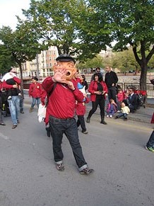 Trobada de gegants: la cercavila