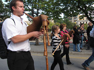 Trobada de gegants: la cercavila