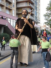 Trobada de gegants: la cercavila