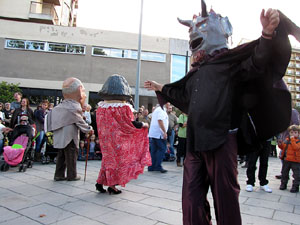 Trobada de gegants: la cercavila